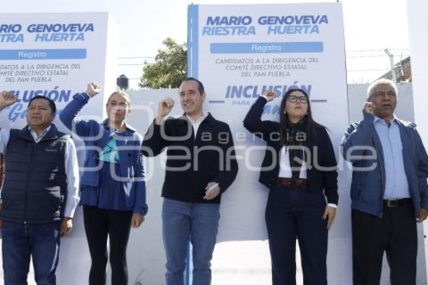 PAN . REGISTRO MARIO RIESTRA