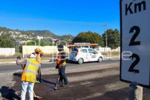 TLAXCALA . MANTENIMIENTO AUTOPISTA