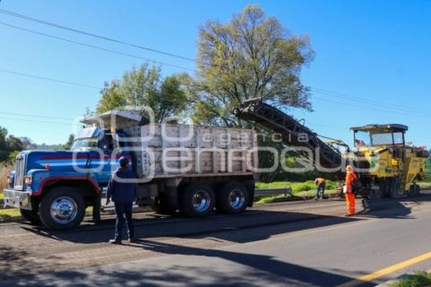 TLAXCALA . MANTENIMIENTO AUTOPISTA