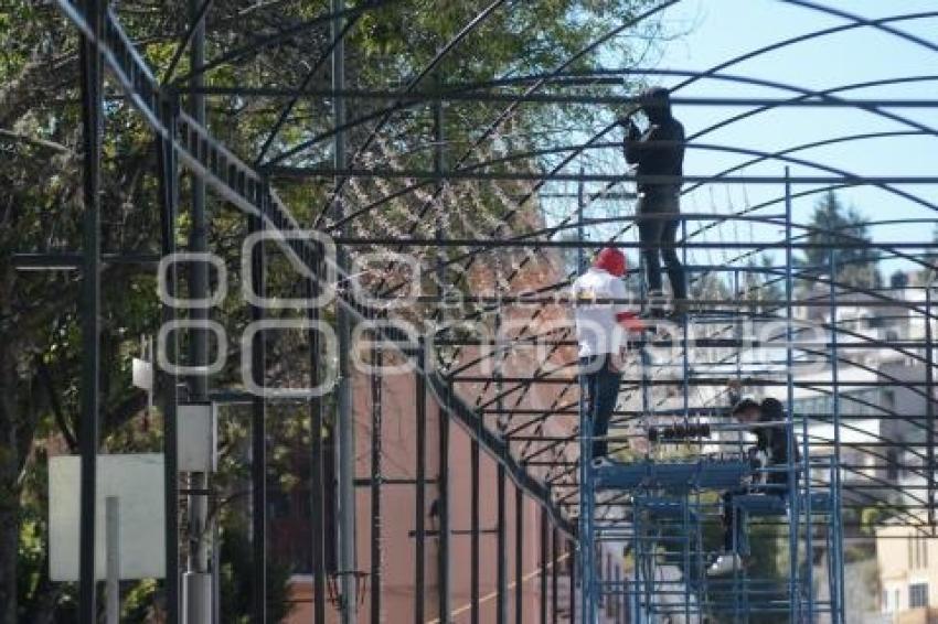 TLAXCALA . ADORNOS NAVIDEÑOS