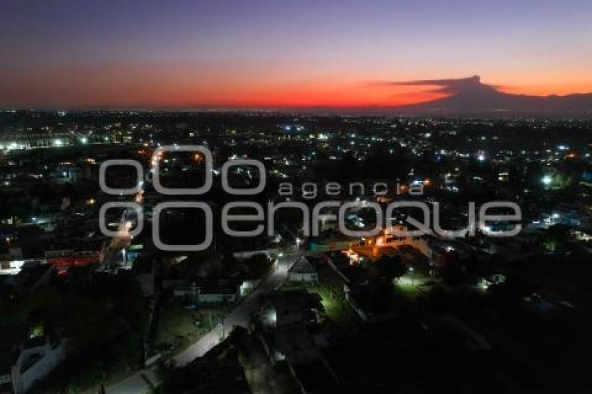 TLAXCALA . VOLCÁN POPOCATÉPETL