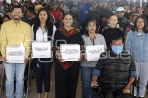 SAN ANDRÉS CHOLULA . ENTREGA DESPENSAS