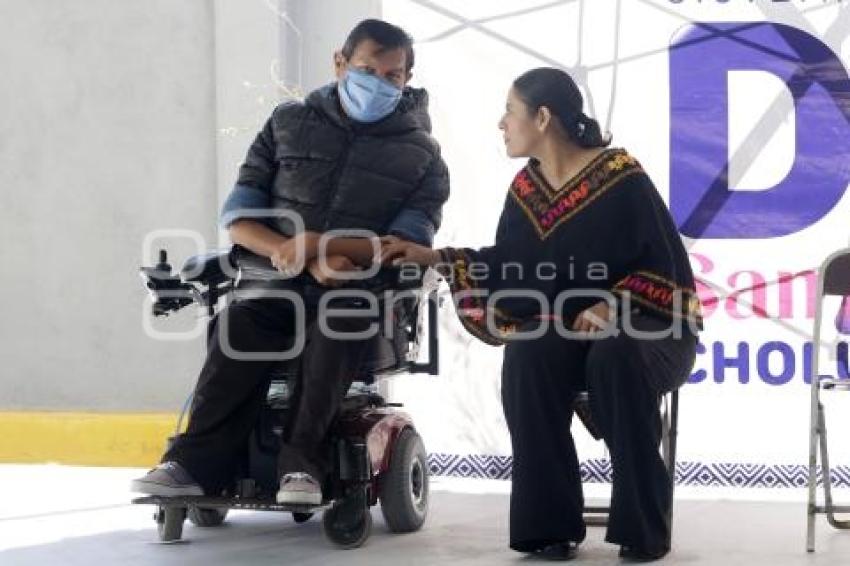 SAN ANDRÉS CHOLULA . ENTREGA DESPENSAS