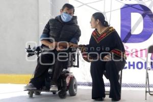 SAN ANDRÉS CHOLULA . ENTREGA DESPENSAS