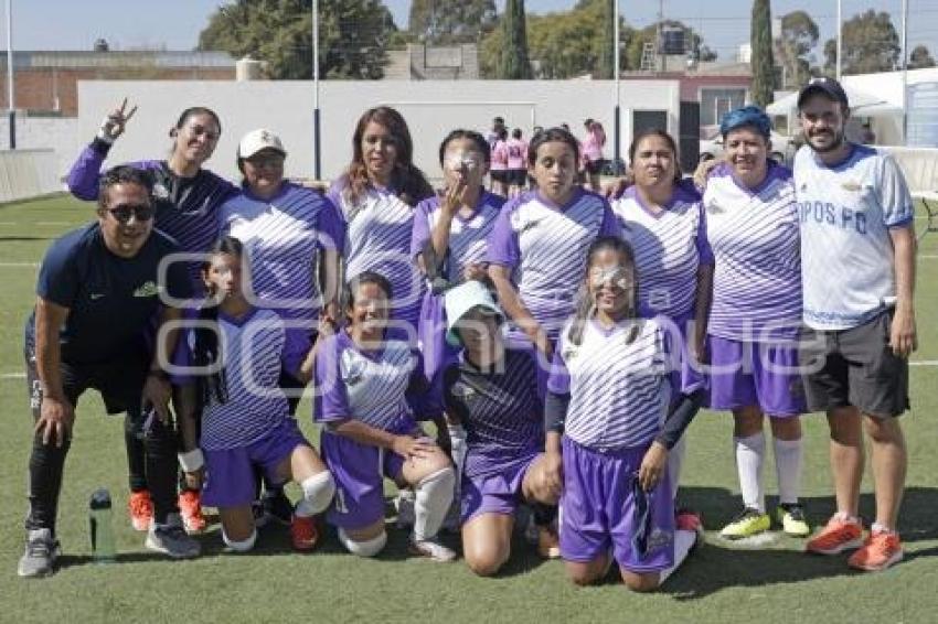 FUTBOL MUJERES CIEGAS . FINAL
