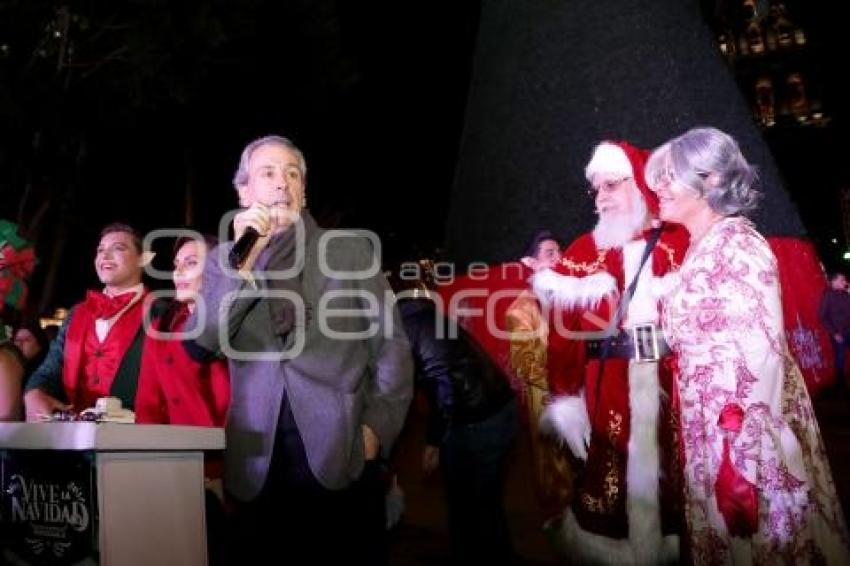 ENCENDIDO ÁRBOL DE NAVIDAD