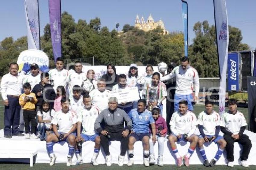 SAN ANDRÉS CHOLULA . TORNEO DE BARRIOS