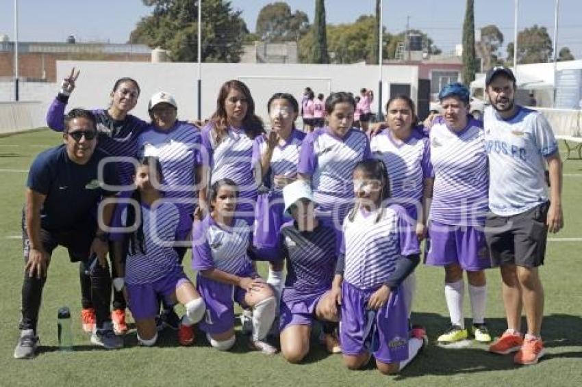 FUTBOL MUJERES CIEGAS . FINAL