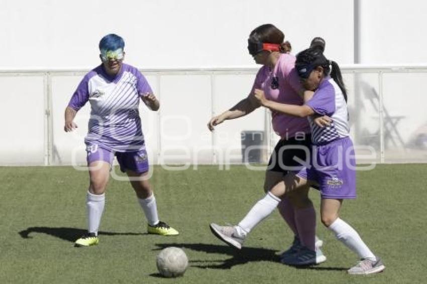 FUTBOL MUJERES CIEGAS . FINAL