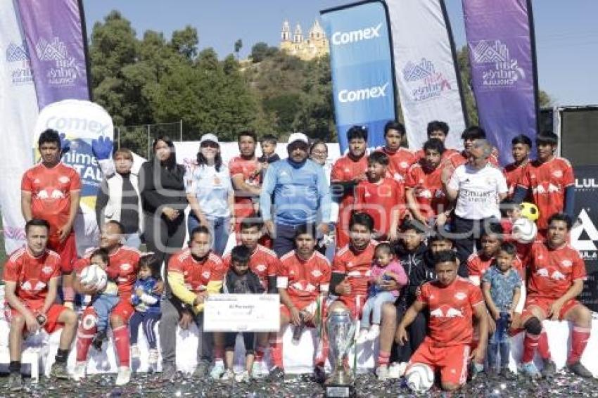 SAN ANDRÉS CHOLULA . TORNEO DE BARRIOS