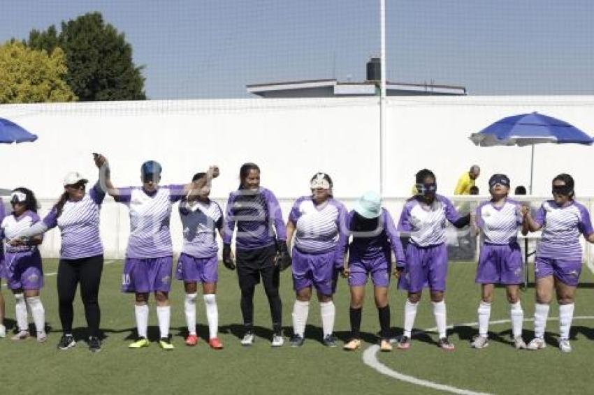 FUTBOL MUJERES CIEGAS . FINAL