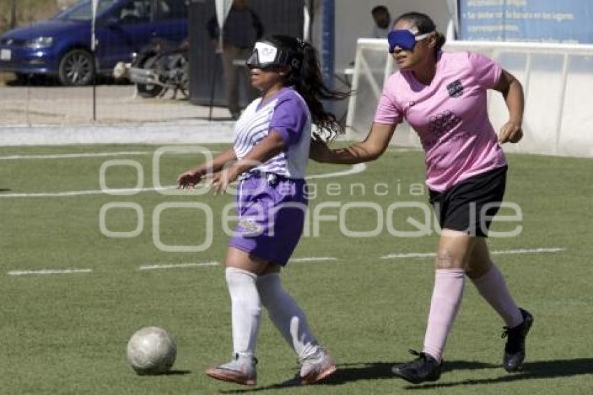 FUTBOL MUJERES CIEGAS . FINAL