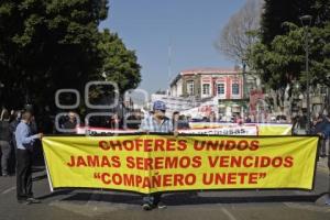 MANIFESTACIÓN CONCESIONARIOS
