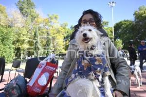 TLAXCALA . ENTREGA CROQUETAS A REFUGIOS