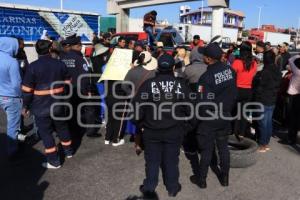 BLOQUEO VÍA CORTA SANTA ANA