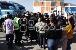BLOQUEO VÍA CORTA SANTA ANA