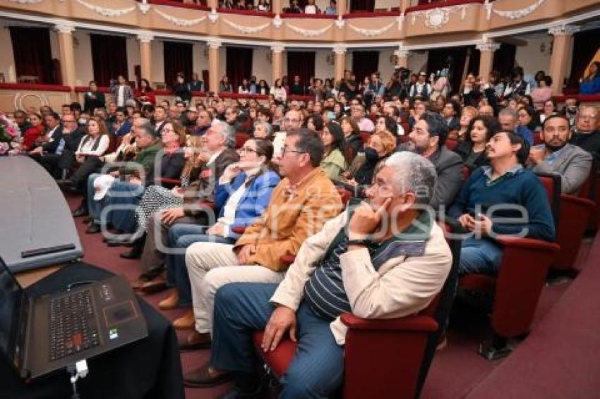 TLAXCALA . HOMENAJE CRONISTA CHECHE