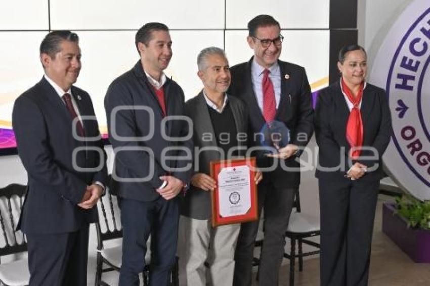 TLAXCALA . ENTREGA DISTINTIVOS CRUZ ROJA