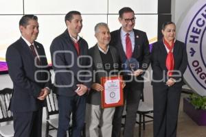 TLAXCALA . ENTREGA DISTINTIVOS CRUZ ROJA