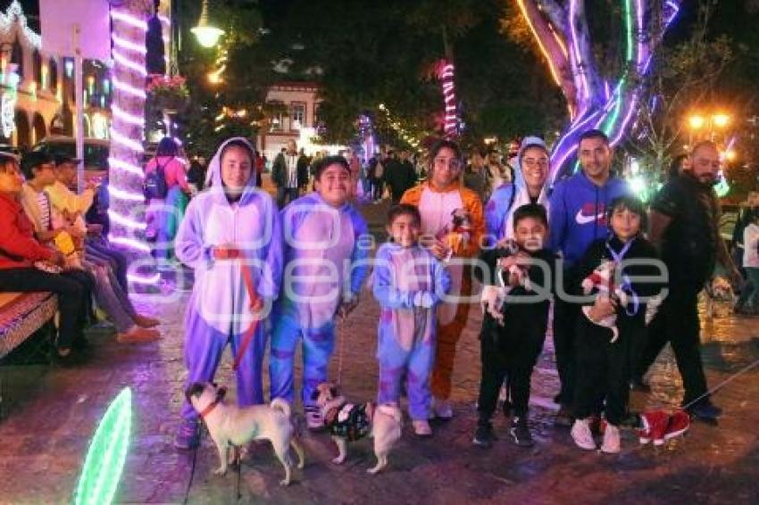 ATLIXCO . PIJAMAS VILLA ILUMINADA