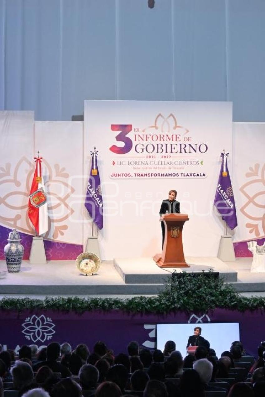 TLAXCALA . INFORME LORENA CUÉLLAR CISNEROS