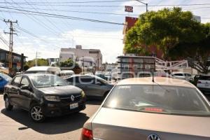 TLAXCALA . TRÁFICO VEHICULAR