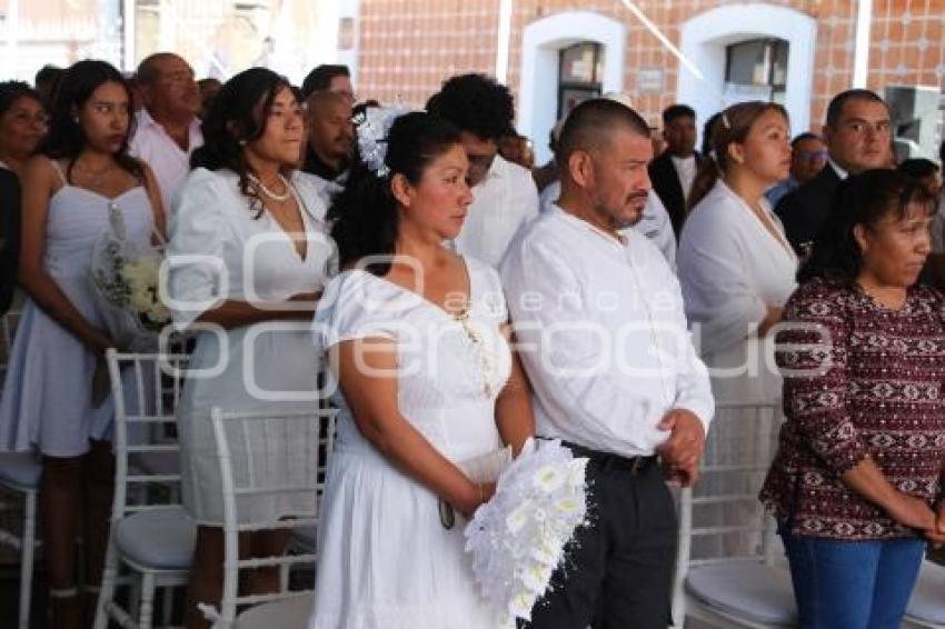 ATLIXCO . BODA COMUNITARIA