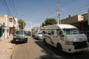 TLAXCALA . TRÁFICO VEHICULAR