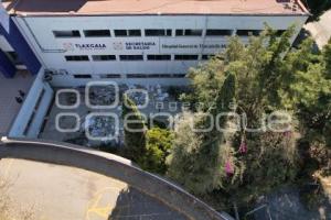 TLAXCALA . DEMOLICIÓN HOSPITAL GENERAL