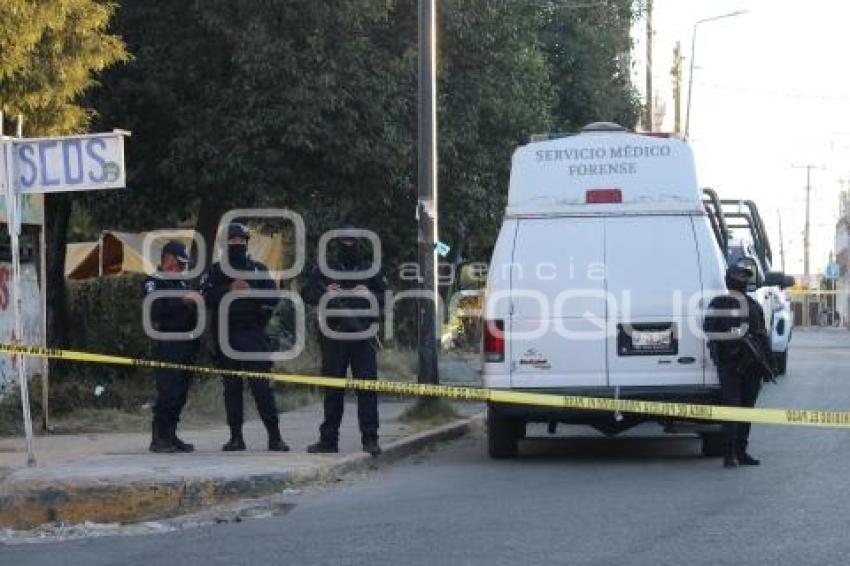 HOMICIDIO . FUENTES SAN BARTOLO