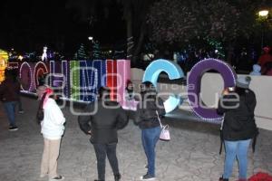 TOCHIMILCO . ENCENDIDO NAVIDEÑO