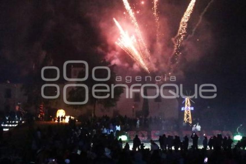 TOCHIMILCO . ENCENDIDO NAVIDEÑO