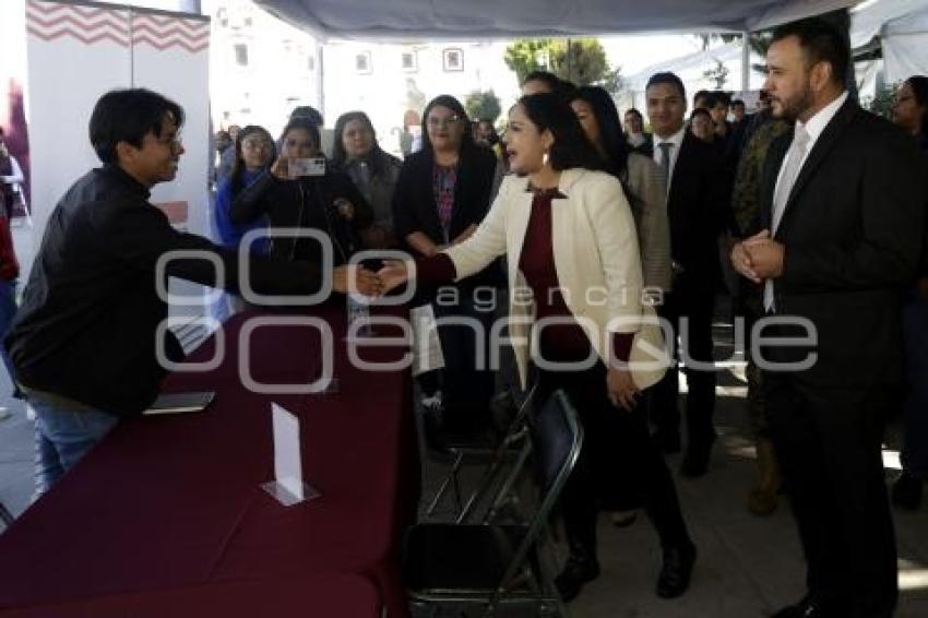 SAN PEDRO CHOLULA . FERIA DE EMPLEO