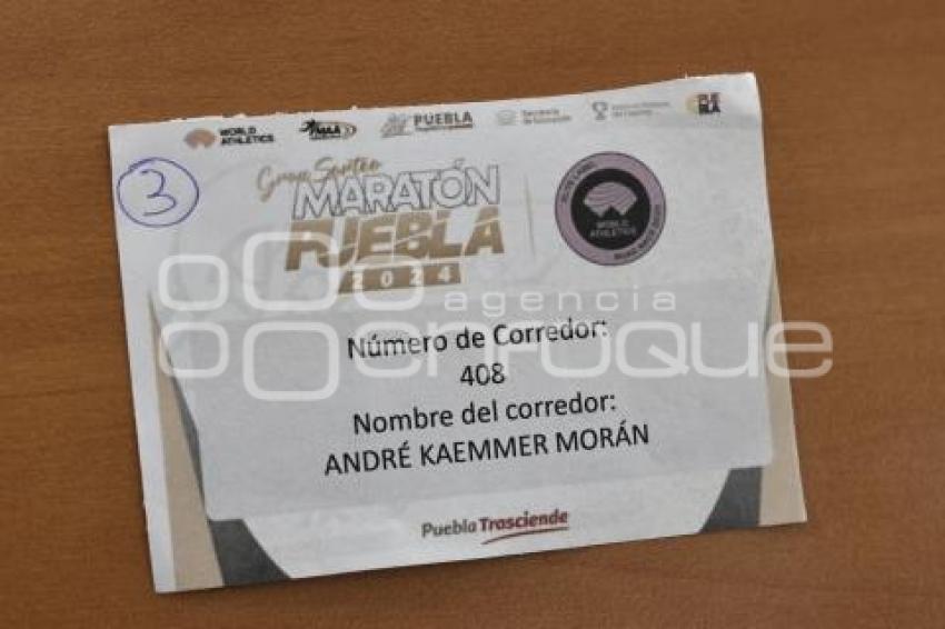 GOBIERNO ESTATAL . SORTEO MARATÓN PUEBLA