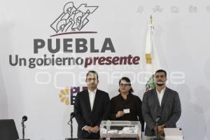 GOBIERNO ESTATAL . SORTEO MARATÓN PUEBLA