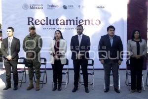 SAN PEDRO CHOLULA . FERIA DE EMPLEO