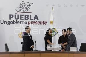 GOBIERNO ESTATAL . SORTEO MARATÓN PUEBLA