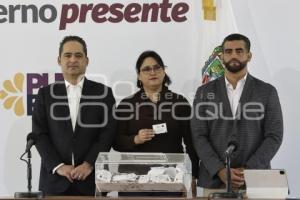 GOBIERNO ESTATAL . SORTEO MARATÓN PUEBLA