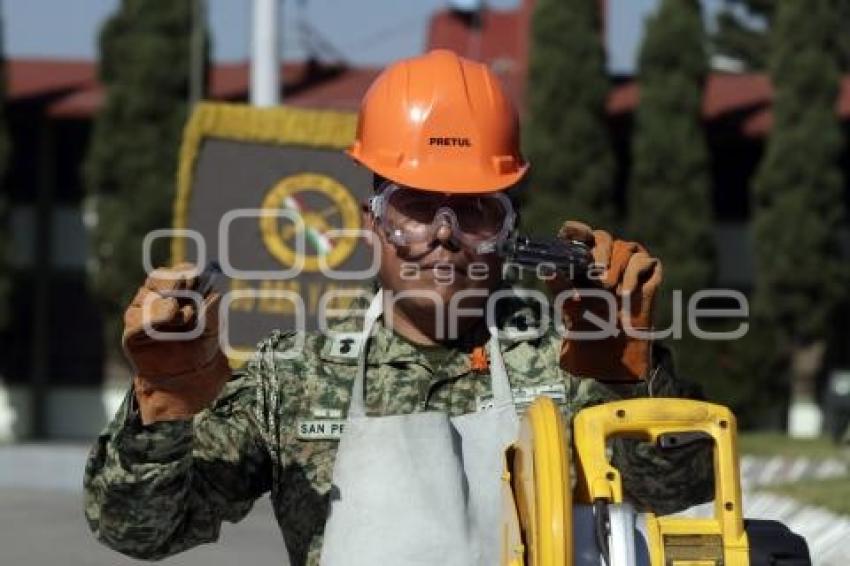 XXV ZONA MILITAR . DESTRUCCIÓN DE ARMAMENTO