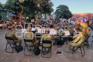 ATLIXCO . BANDA MILITAR