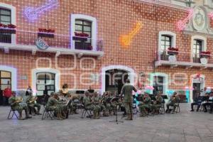 ATLIXCO . BANDA MILITAR