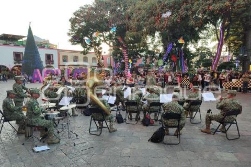 ATLIXCO . BANDA MILITAR