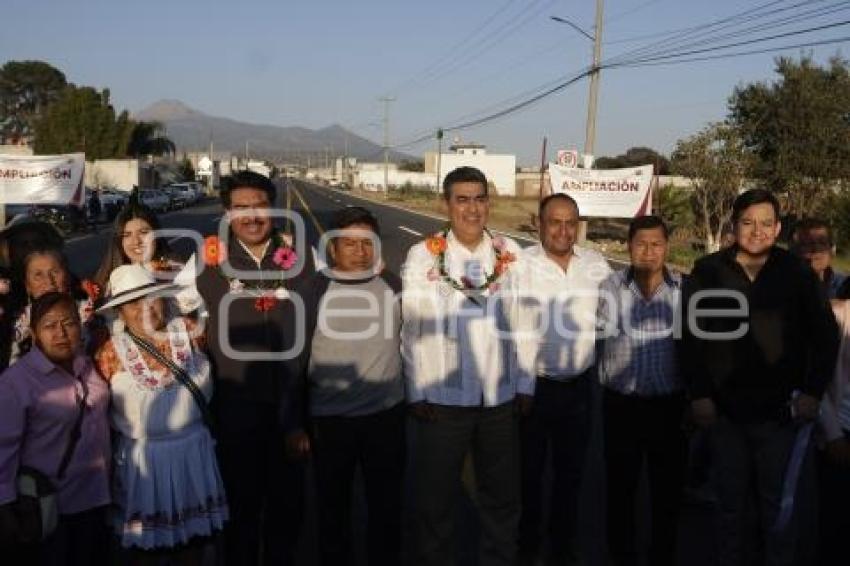 GOBIERNO ESTATAL . CARRETERA A CANOA