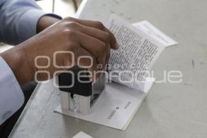 AYUNTAMIENTO . SELLADO DE CARTILLA