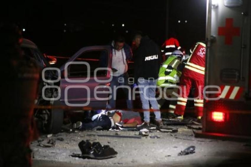 TLAXCALA . ACCIDENTE VIAL