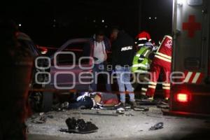 TLAXCALA . ACCIDENTE VIAL
