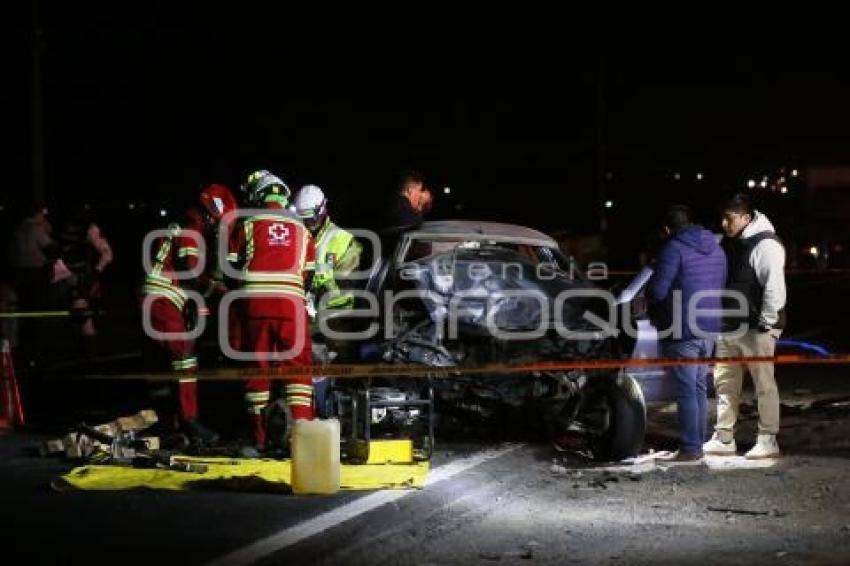 TLAXCALA . ACCIDENTE VIAL