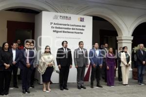 GOBIERNO ESTATAL . ANIVERSARIO LUCTUOSO EX GOBERNADOR