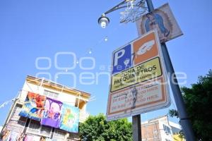 TLAXCALA . SUSPENSIÓN DE PARQUÍMETROS