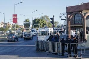 TOMA DE PROTESTA . SEGURIDAD